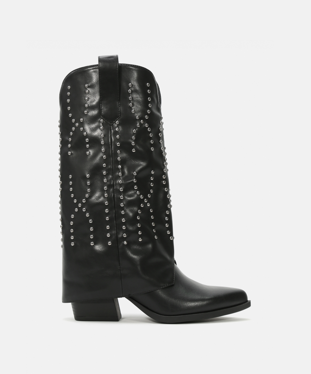 Botas cowboy tacón tachas